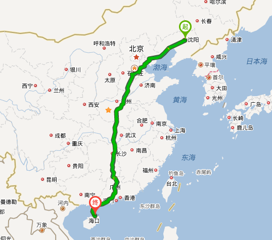 广东省高速公路地图，中国南方的交通脉络